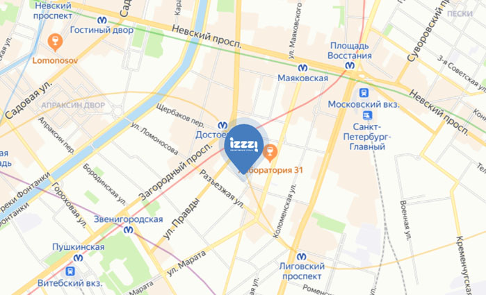 Международная сеть отелей IZZZI в Санкт-Петербурге ◈ гостиницы около метро◈ бронирование отеля недорого в центре Питера
